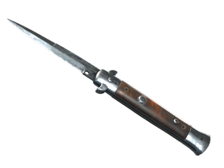 ★ Stiletto Knife | Damascus Steel (Minimal Wear)
