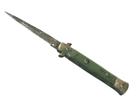 ★ Stiletto Knife | Forest DDPAT (Battle-Scarred)