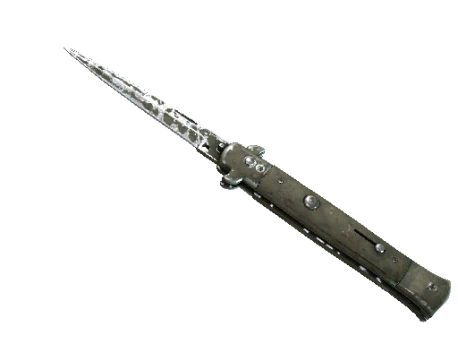 ★ Stiletto Knife | Safari Mesh (Battle-Scarred)