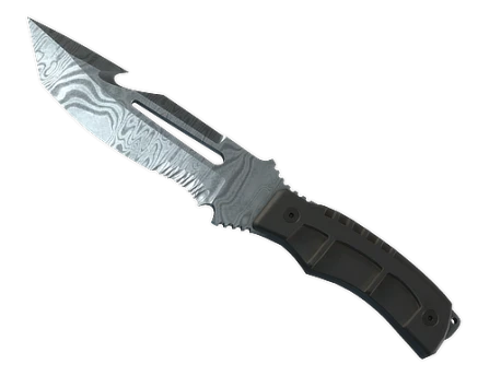 ★ Survival Knife | Damascus Steel (Well-Worn)