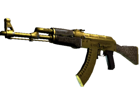 AK-47 | Gold Arabesque (Battle-Scarred)