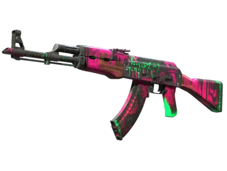 AK-47 | Neon Revolution (Battle-Scarred)