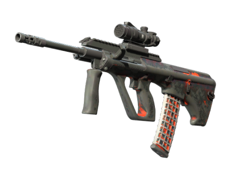 AUG | Radiation Hazard (Battle-Scarred)