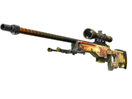 AWP | Dragon Lore (Well-Worn)