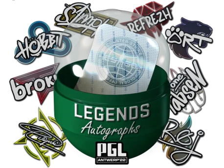 Antwerp 2022 Legends Autograph Capsule