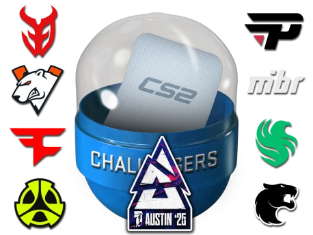 Austin 2025 Challengers Sticker Capsule