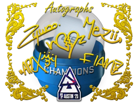 Austin 2025 Champions Autograph Capsule