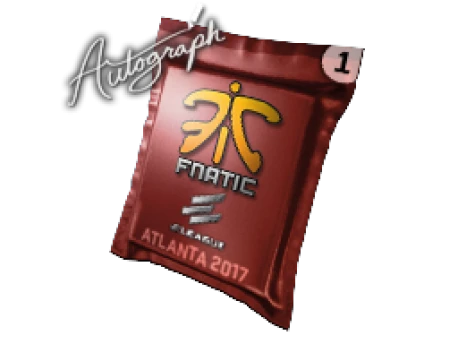 Капсула с автографом | Fnatic | Атланта-2017