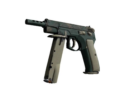 CZ75-Auto | Green Plaid (Field-Tested)