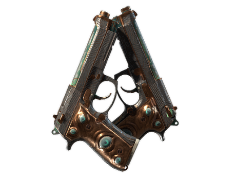 Dual Berettas | Angel Eyes (Battle-Scarred)