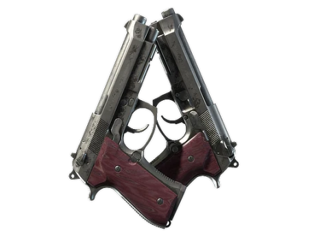 Dual Berettas | BorDeux (Battle-Scarred)