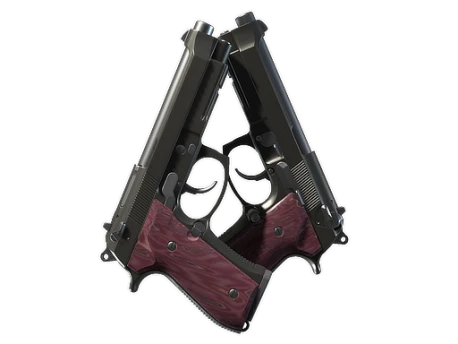 Dual Berettas | BorDeux (Minimal Wear)