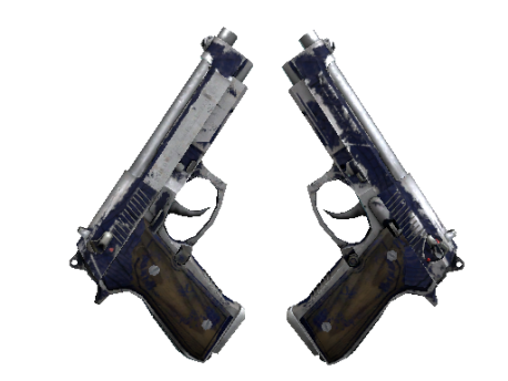 Dual Berettas | Moon in Libra (Battle-Scarred)