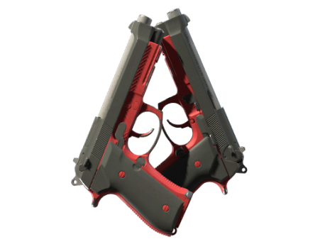 Dual Berettas | Panther (Well-Worn)