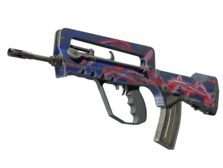 FAMAS | Afterimage (Well-Worn)