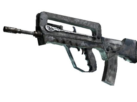 FAMAS | Contrast Spray (Battle-Scarred)