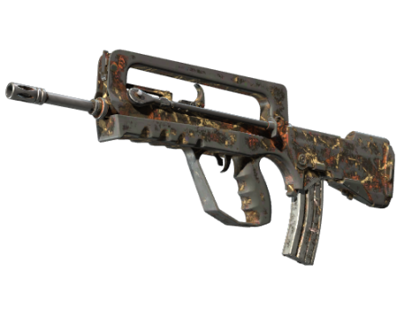 FAMAS | Crypsis (Battle-Scarred)