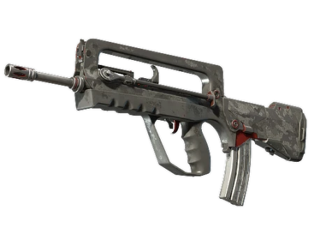 FAMAS | Grey Ghost (Battle-Scarred)