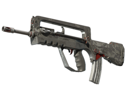 FAMAS | Grey Ghost (Battle-Scarred)
