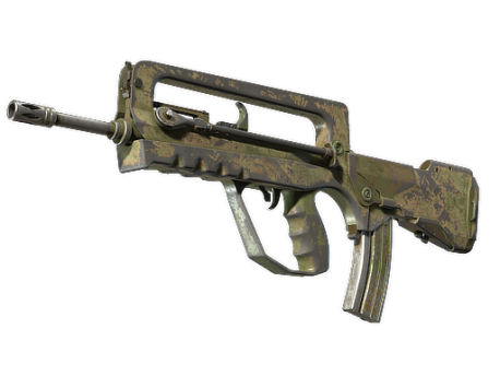 FAMAS | Palm (Battle-Scarred)