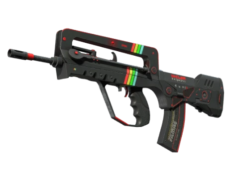 FAMAS | ZX Spectron (Battle-Scarred)