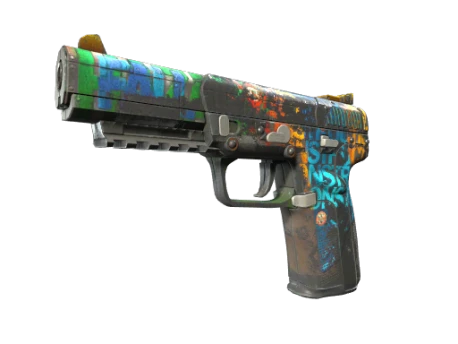 Five-SeveN | Fall Hazard (Battle-Scarred)