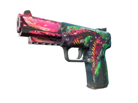 Five-SeveN | Hyper Beast (Battle-Scarred)