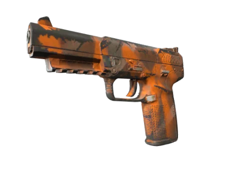 Five-SeveN | Orange Peel (Well-Worn)