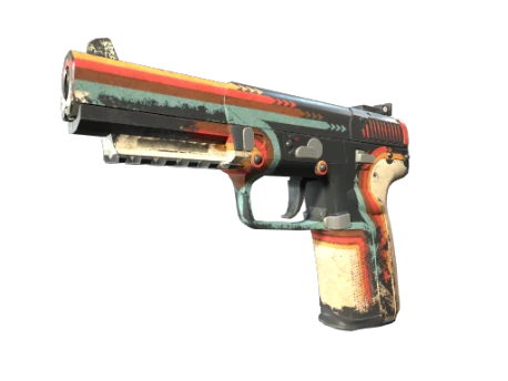 Five-SeveN | Retrobution (Battle-Scarred)