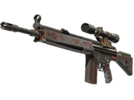 G3SG1 | Red Jasper (Battle-Scarred)