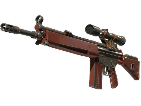 G3SG1 | Red Jasper (Field-Tested)