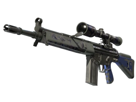 G3SG1 | Violet Murano (Battle-Scarred)