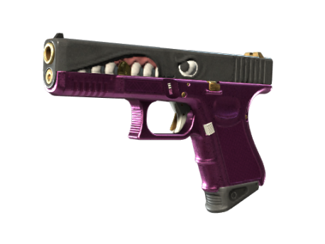 Glock-18 | Gold Toof (Minimal Wear)