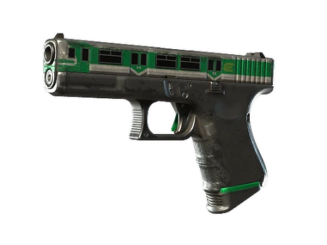Glock-18 | Green Line (Well-Worn)