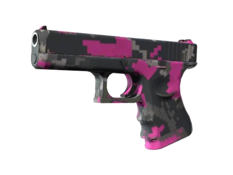 Glock-18 | Pink DDPAT (Well-Worn)