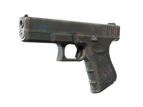 Glock-18 | Teal Graf (Battle-Scarred)