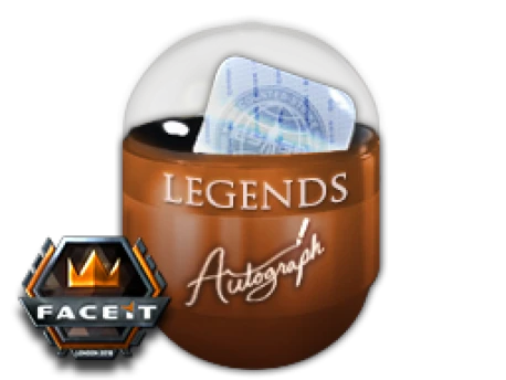 London 2018 Legends Autograph Capsule