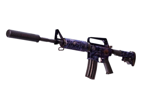 M4A1-S | Black Lotus (Battle-Scarred)