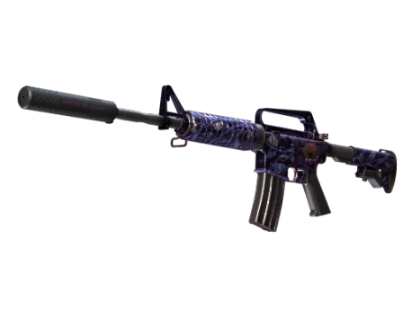 M4A1-S | Black Lotus (Well-Worn)