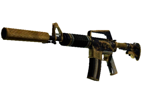 M4A1-S | Golden Coil (Battle-Scarred)