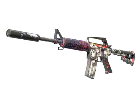 M4A1-S | Vaporwave (Battle-Scarred)