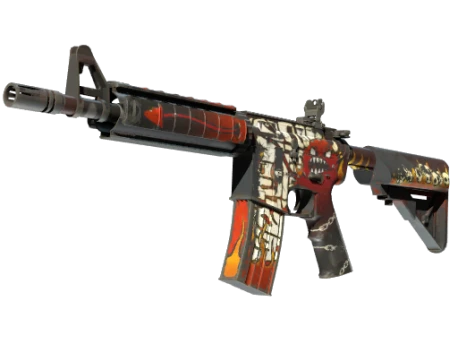 M4A4 | Hellfire (Well-Worn)