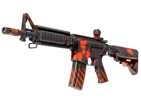 M4A4 | Radiation Hazard (Well-Worn)