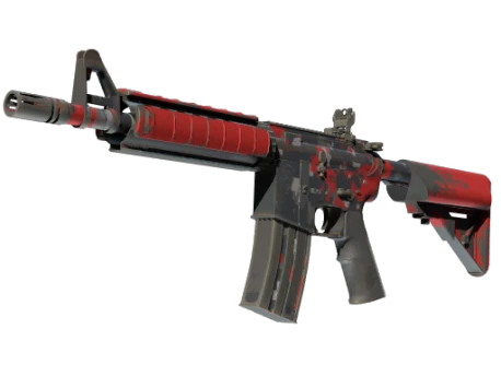 M4A4 | Red DDPAT (Well-Worn)