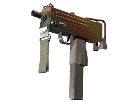 MAC-10 | Янтарный градиент (После полевых испытаний)