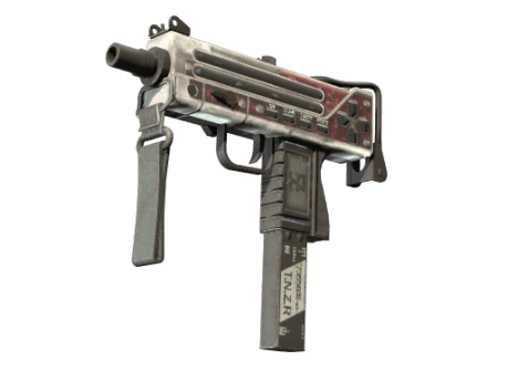 MAC-10 | Button Masher (Battle-Scarred)