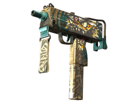 MAC-10 | Cat Fight (Battle-Scarred)