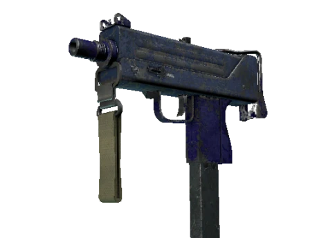 MAC-10 | Indigo (Battle-Scarred)