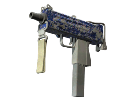 MAC-10 | Lapis Gator (Battle-Scarred)