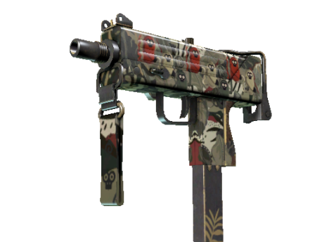 MAC-10 | Monkeyflage (Minimal Wear)